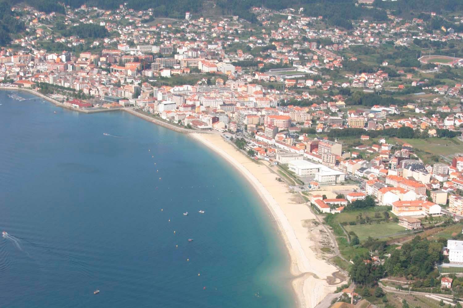 Pura Playa - Cangas Do Morrazo - Primera Linea De Playa - Rias Baixas - Galicia Eksteriør billede
